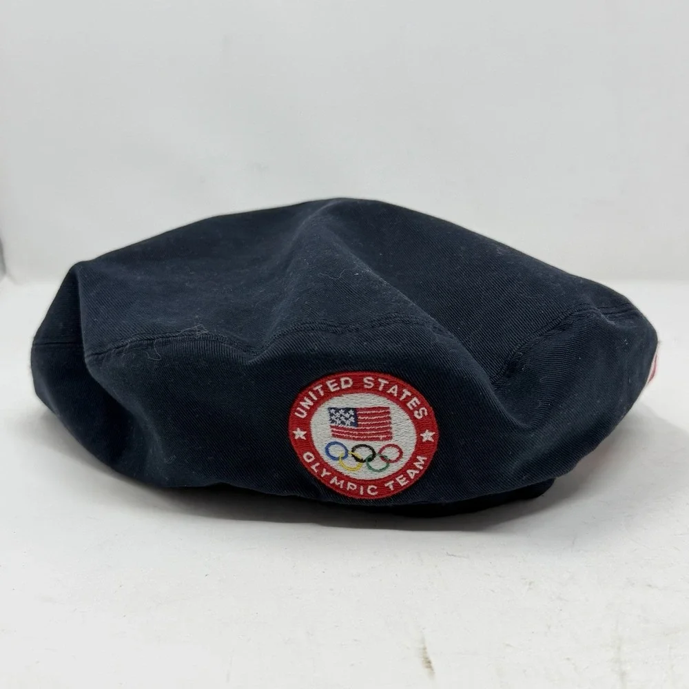Polo Ralph Lauren Beret 2012 Olympics USA Size L Navy Blue New